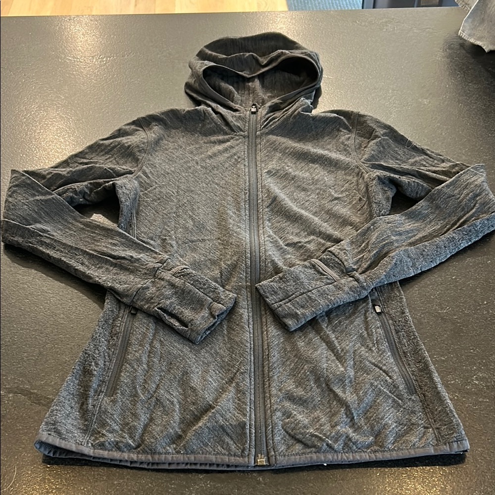 Icebreaker Descender Wool Zip Hoodie medium